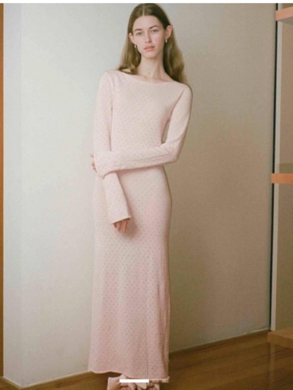 Pointelle Soft Knit Maxi Dress My Mum Made It